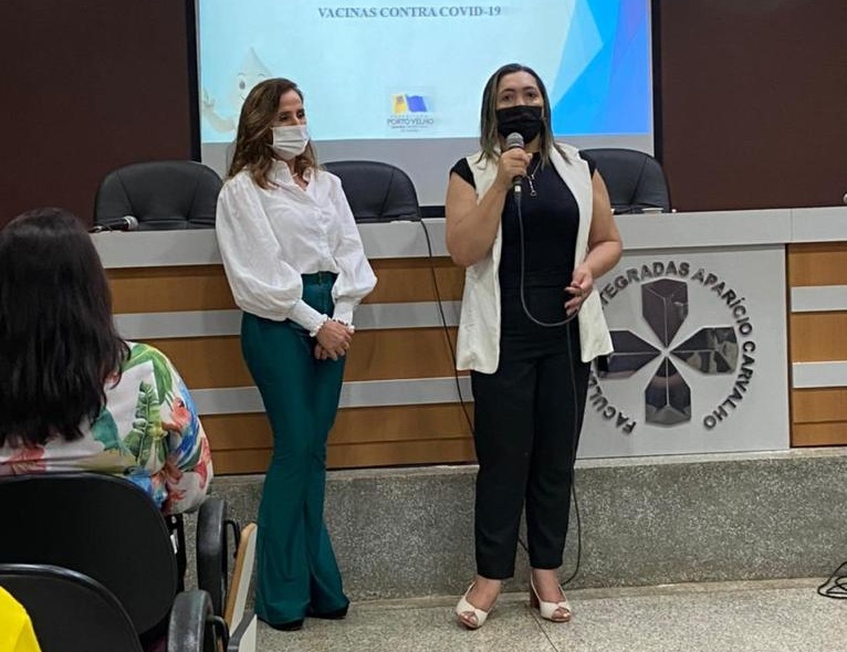 Secretária-adjunta da Semusa e gerente municipal de imunização 